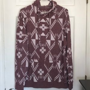Men’s XL burgundy hoodie